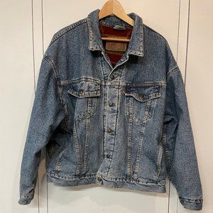 Levi’s Wool Lined Denim Jacket. Made in U.S.A.